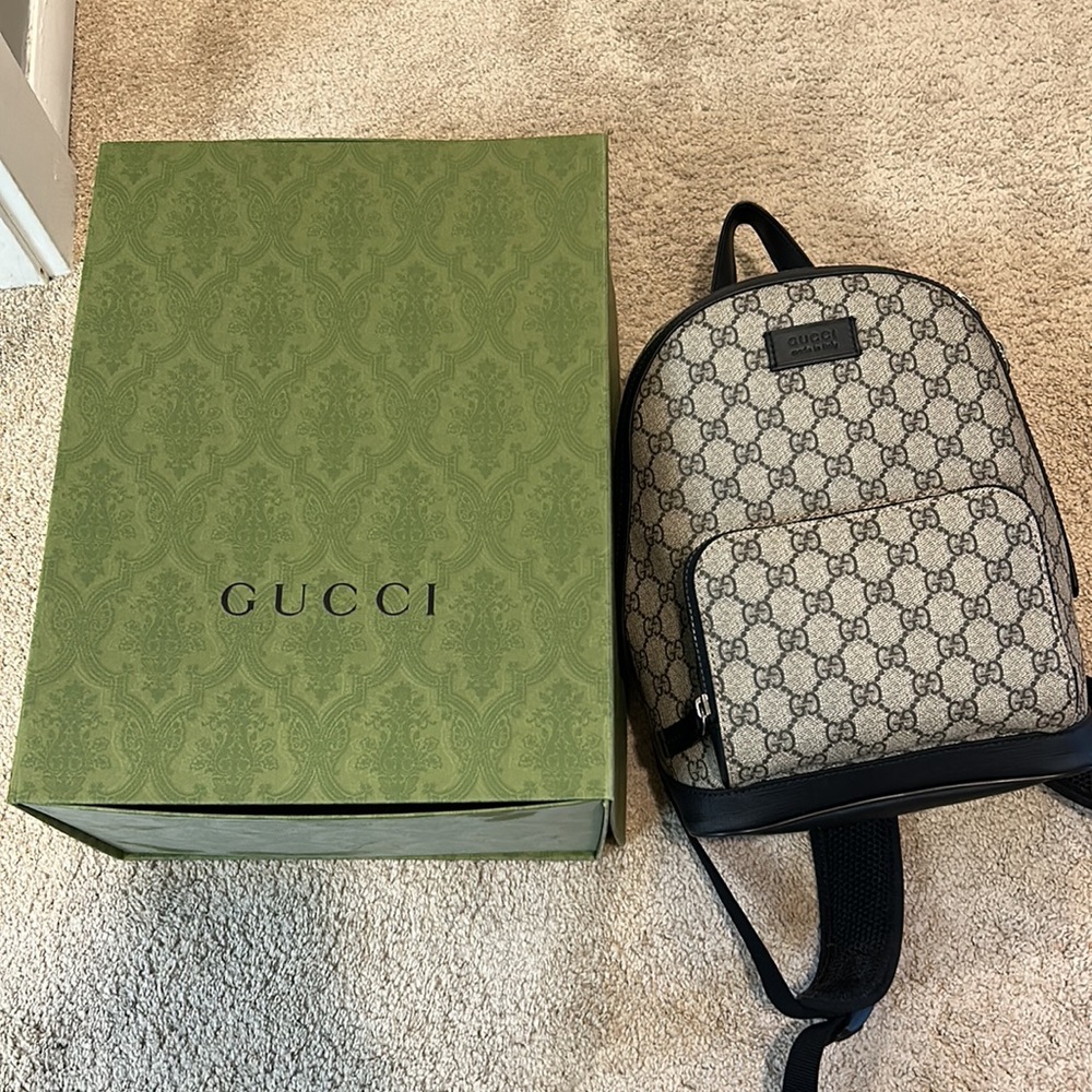 Gucci GG Supreme Monogram Small Eden Day Backpack